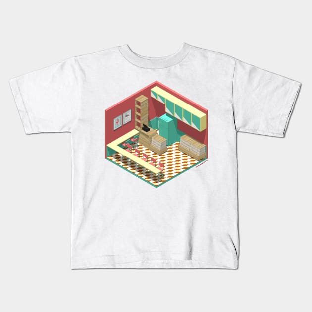 Bakery Kids T-Shirt by FabricIso